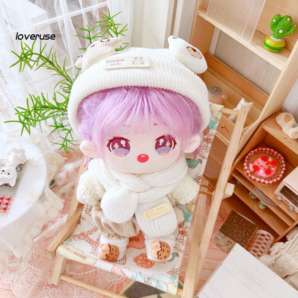 Búp Bê Em Bé 20cm Bằng Len Xinh Xắn Thân Thiện Với Môi Trường