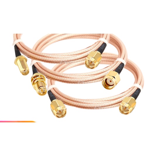 Dây Kéo Dài Anten SMA RG-178 Cái Đực 2 Mét WT-FM- SA2M HATECH