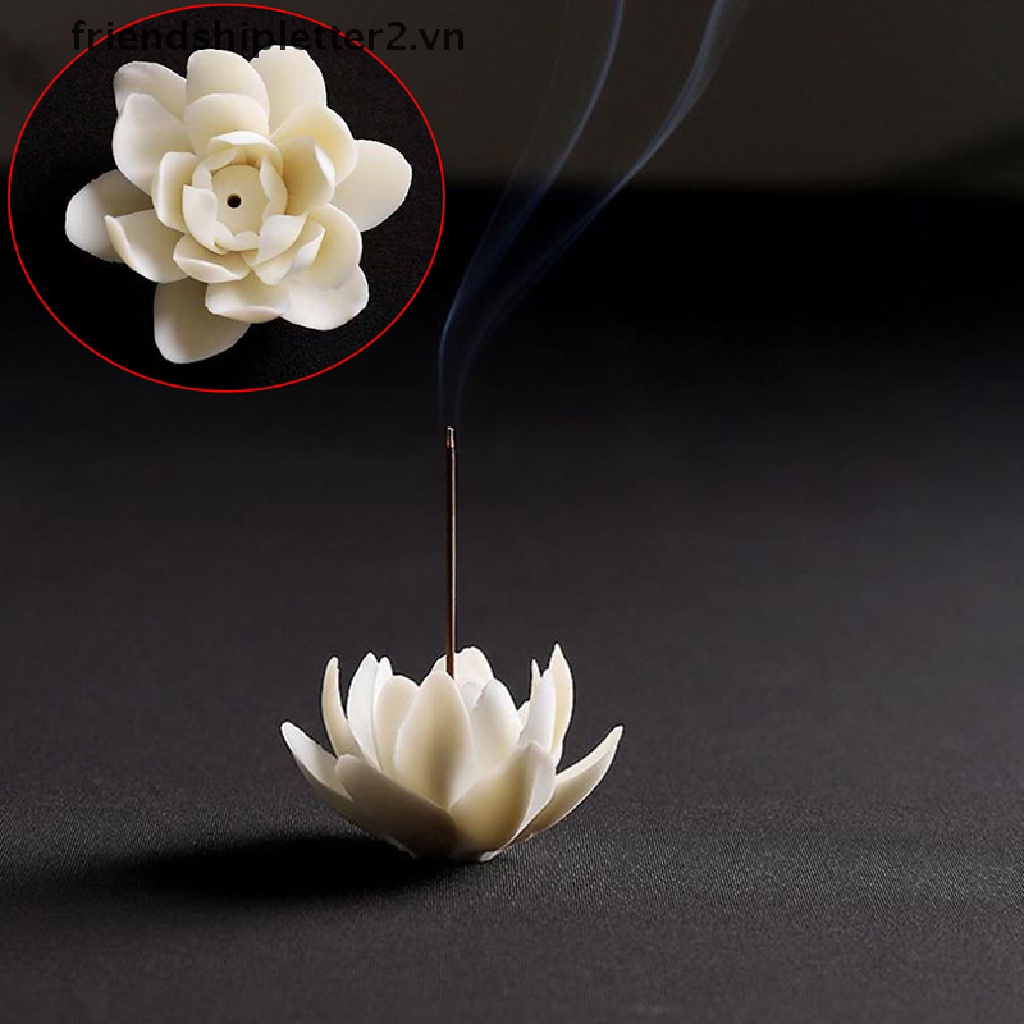 Giá đỡ đốt trầm hương hình hoa sen độc đáo sáng tạo