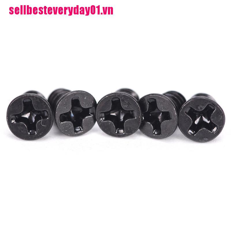 Bộ 100 Ốc Vít 3.5 &quot;Màu Đen Cho Máy Tính Hdd Cứng