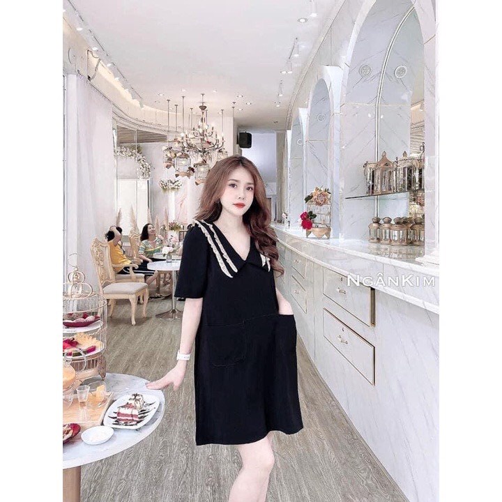 Váy bầu thiết kế chất liệu lụa hàn đẹp