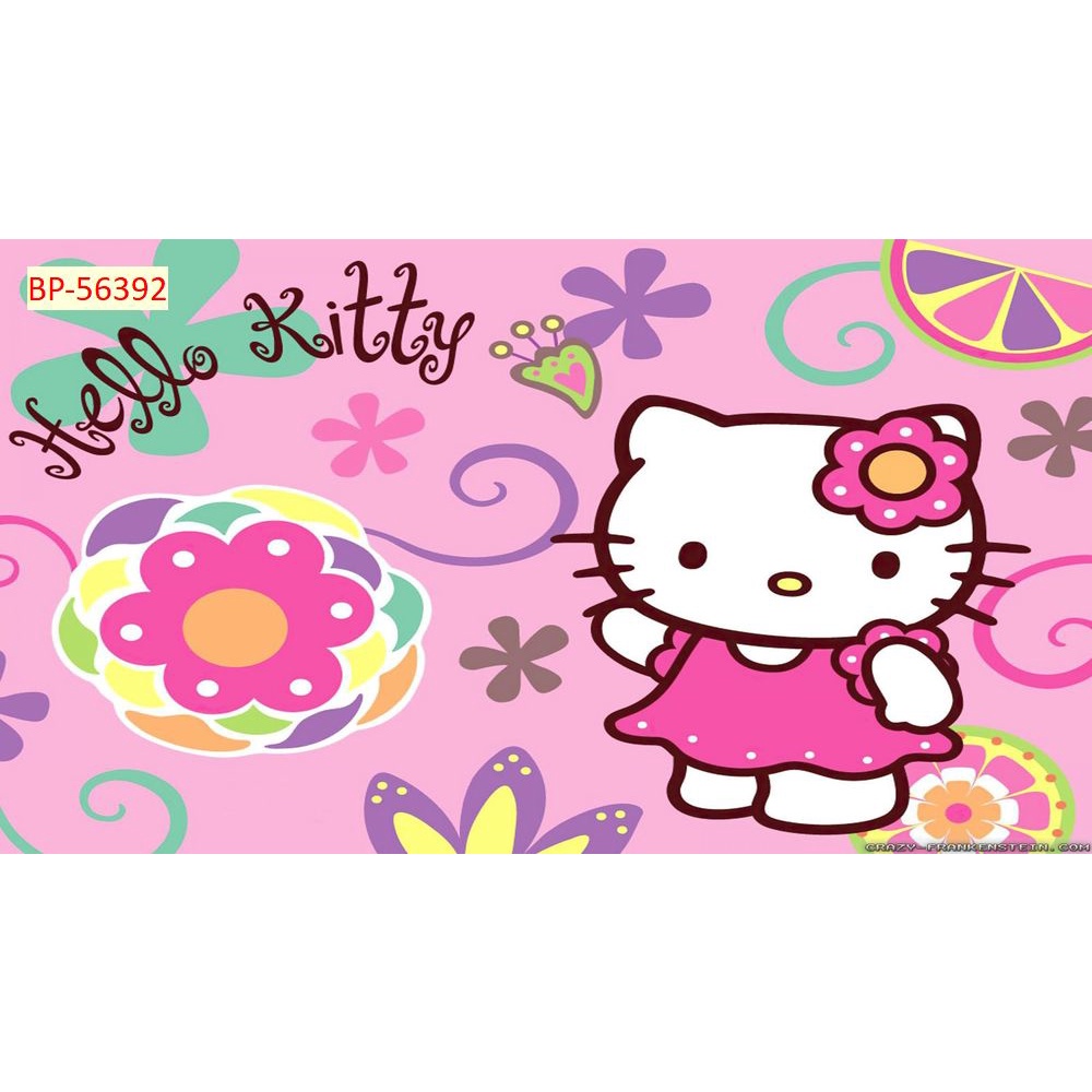 Tranh Dán Tường Phòng Trẻ Em Hoạt Hình Hiện Đại HELLO KITTY