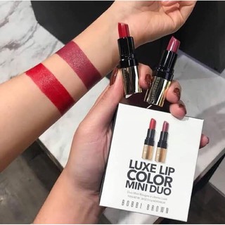 SON BOBBI BROWN LUX LIP COLOR MINI DUO