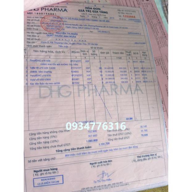 ✅ Kim Tiền Thảo Râu Mèo - 100 viên - DHG Pharma