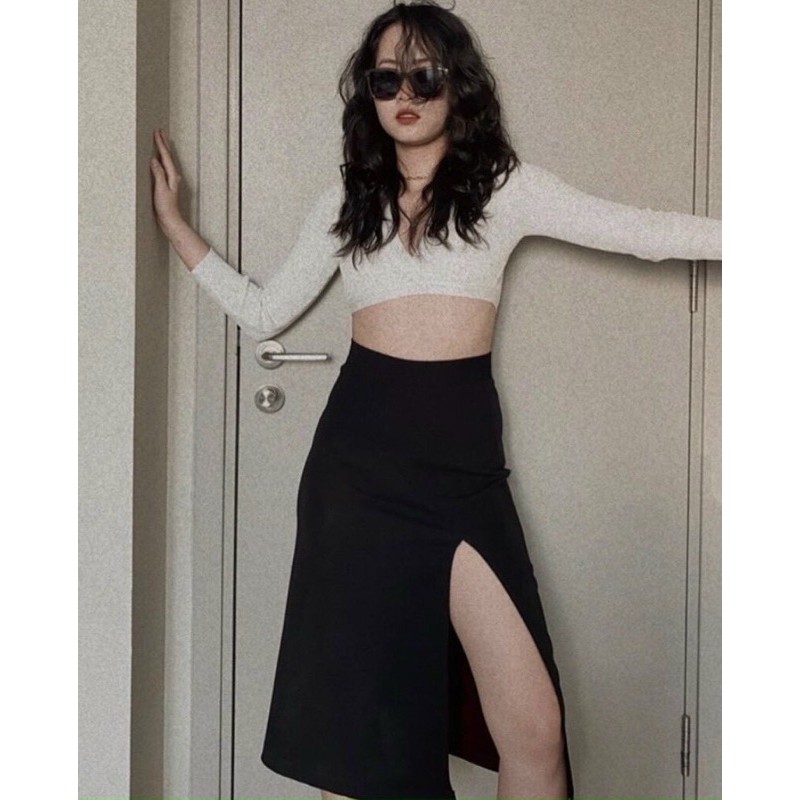 CHÂN VÁY MIDI XẺ | BigBuy360 - bigbuy360.vn