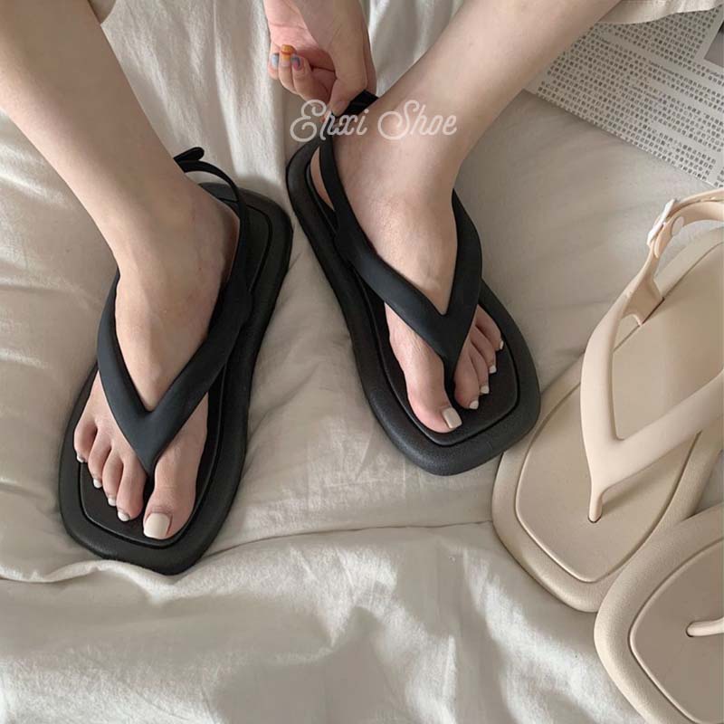 Oeteo shop Xăng đan Xỏ Ngón Thời Trang Nữ