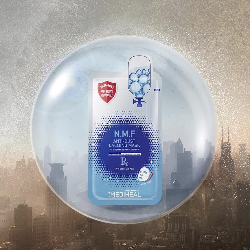 Mặt Nạ Thải Độc, Cấp Nước Và Phục Hồi Da Mediheal N.M.F Anti-Dust Calming  Mask 27ml - Mặt nạ | TheFaceHolic.com