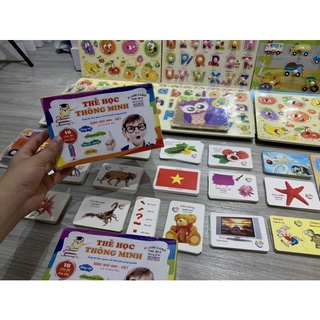 💥[BỘ THẺ HỌC THÔNG MINH] GIÚP BÉ PHÁT TRIỂN TRÍ NÃO💥