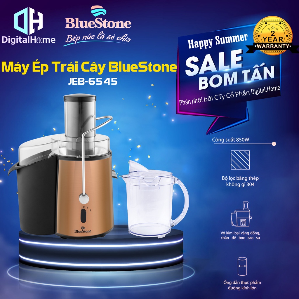 Máy Ép Trái Cây BlueStone JEB 6545,Công suất cao 850W ,Bảo Hành Chính Hãng 2 Năm