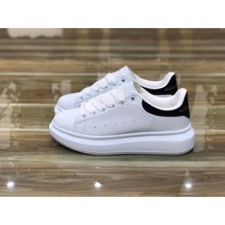 [TẶNG HỘP+TẤT] Giày thể thao giày sneaker MCqueen gót đen