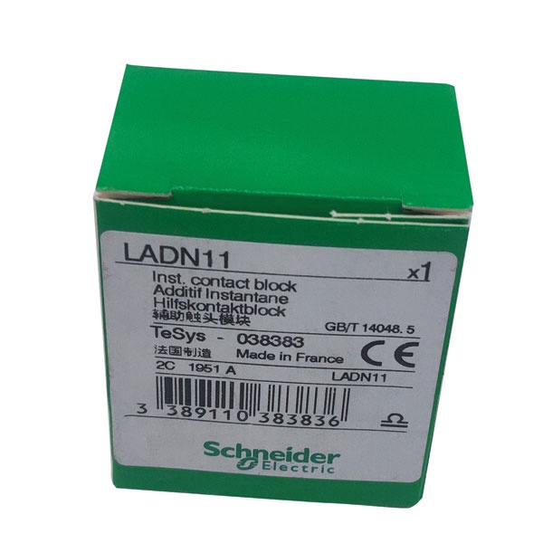 [CHÍNH HÃNG] LADN11 Khối tiếp điểm phụ 1NO 1NC (thường mở + thường đóng) Schneider