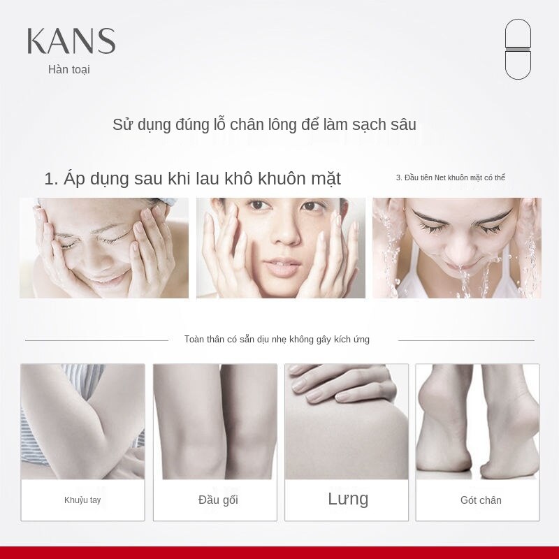 Kans Tẩy Tế Bào Chết Để Tẩy Tế Bào Chết Toàn Thân Mặt Nam Và Nữ Tẩy Tế Bào Chết Lột Mụn Đầu Đen Mụn Cám Làm Sạch Lỗ Chân Lông, Tẩy Tế Bào Chết