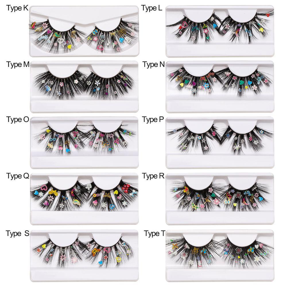 Lông Mi Giả Handmade MIH Họa Tiết Hoa Trang Trí Cho Bữa Tiệc