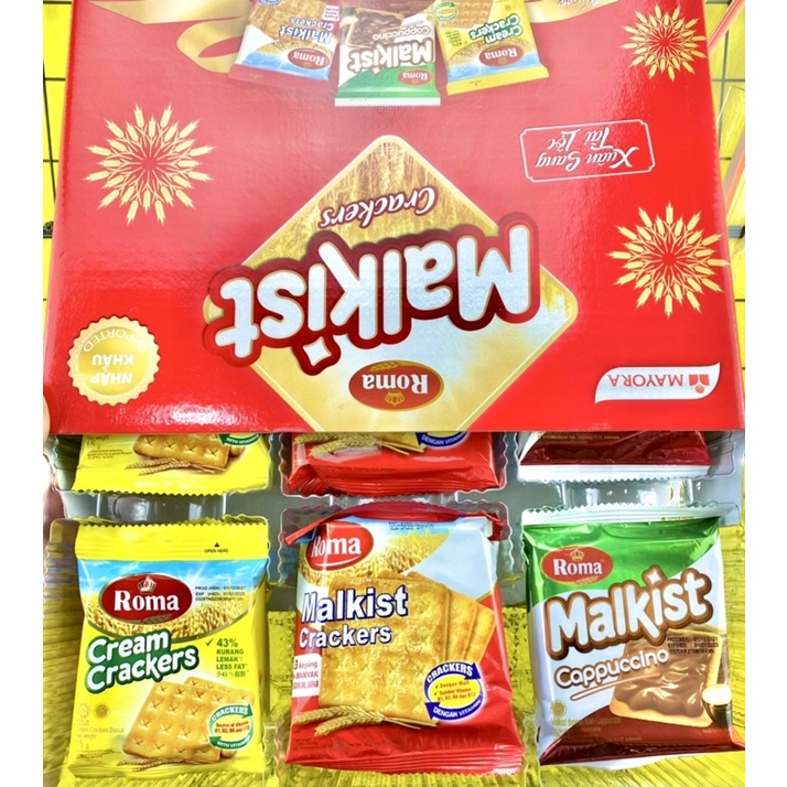 Bánh Malkist Crackers Roma hộp 390g