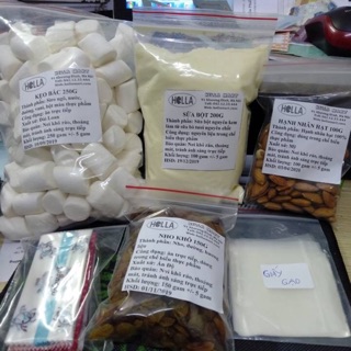 Set kẹo Nougat (làm được khoảng 60 chiếc)