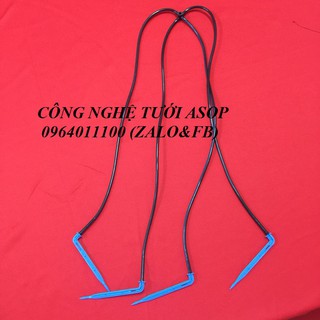10 Bộ tưới nhỏ giọt 4 que cắm 10CM