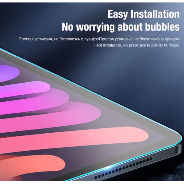 Kính cường lực 9H 2.5D bảo vệ toàn màn hình thích hợp cho iPad 10.2 inch 2019 iPad Pro 11 Air 2 3 MiNi 5 4 3 2 2017