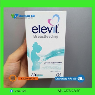 Elevit sau sinh 60 viên của Úc mẫu mới