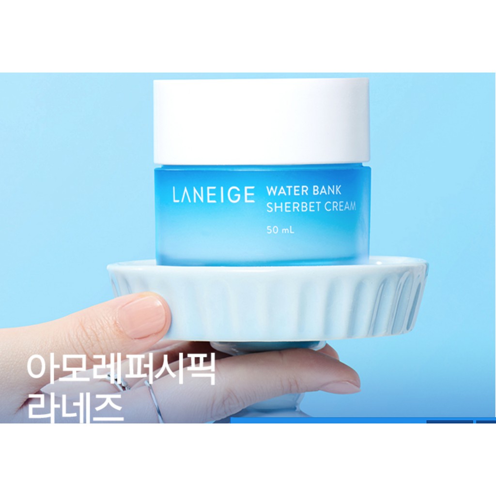 Kem dưỡng giảm nhiệt dành cho da dầu - Laneige sherbet cream 2019