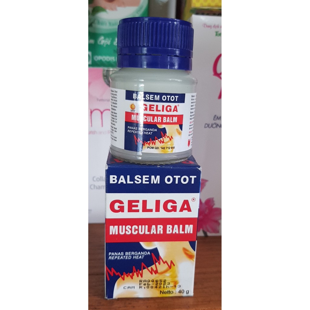 dầu cù là lửa geliga lọ 40gr