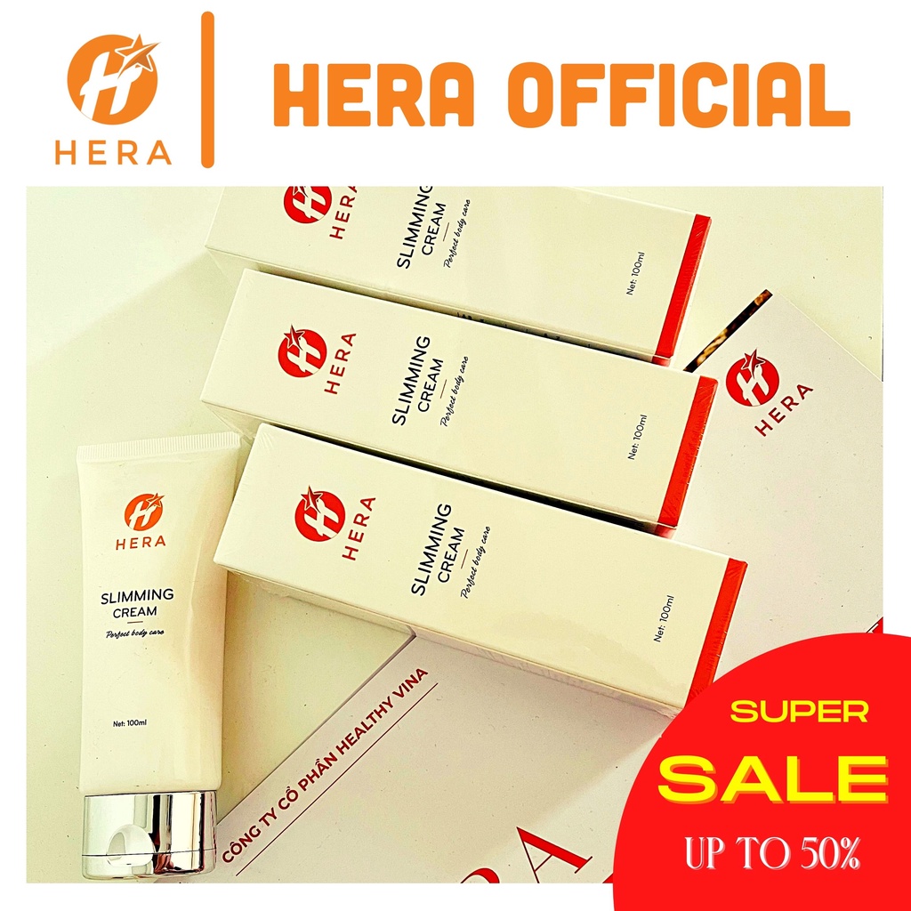 Kem tan mỡ bụng HERA Slimming Cream – Gel tan mỡ, đánh tan mỡ bụng, giảm cân an toàn, hiệu quả