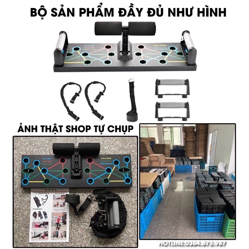 [FreeShip] Bộ tập chống đẩy đa năng, Dụng cụ chống đẩy, Dụng cụ hít đất, Phụ kiện tập gym, Bộ chống đẩy, Bộ hít đất