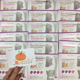 Miếng dán tan mỡ spa gel patch 42 độ c