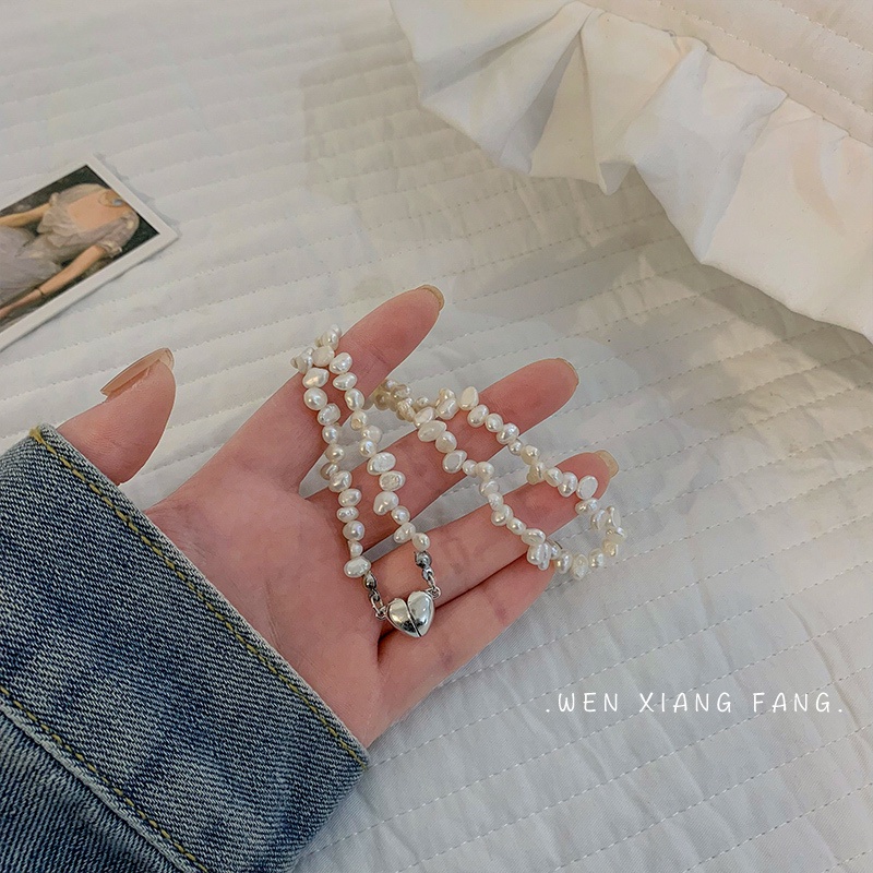 Vòng cổ Ngọc Trai Sang Trọng Phong Cách Harajuku