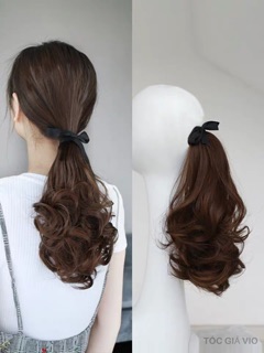 (ĐỌC KĨ MÔ TẢ) - [CAO CẤP] TÓC CỘT XOĂN 25CM - C25