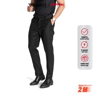  Quần Tây Nam TSIMPLE Âu dáng ôm vải co giãn chống nhăn sang trọng lịch sự MSMQT9 