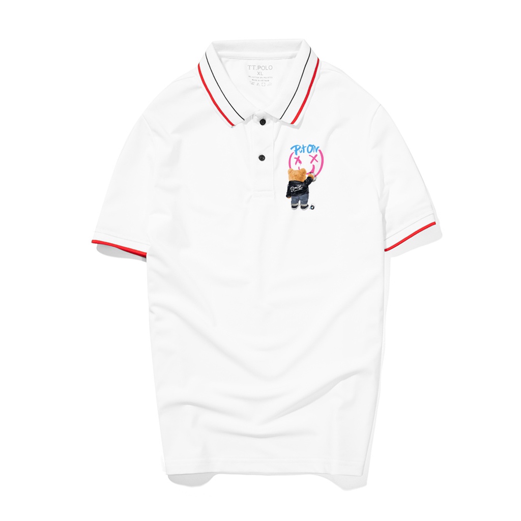 Áo Thun Polo Nam Basic cổ bẻ vải Cá Sấu chuẩn form,hình in sắc nét, GấuPut On-SoHa Clothing