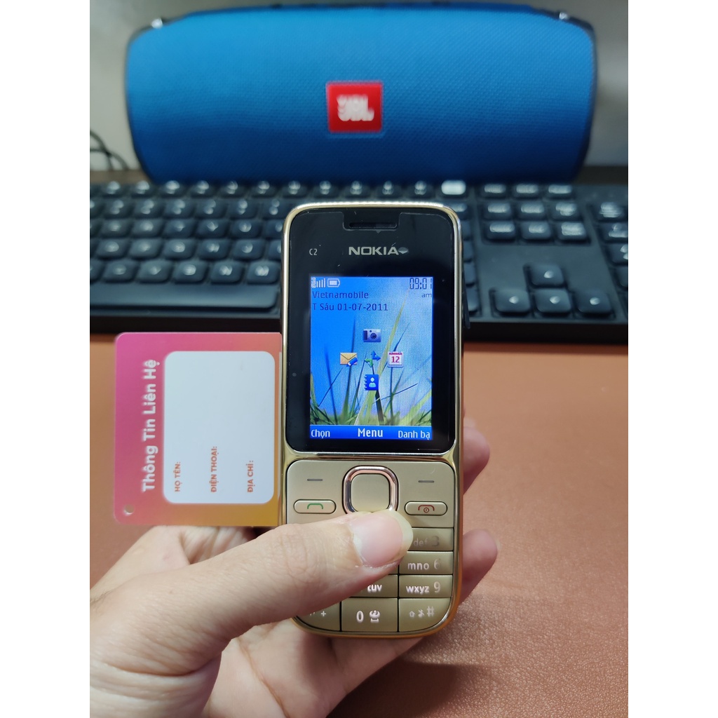 Máy Ngành Sim C2-01 3G Thay Sim Không Cần Tắt Máy