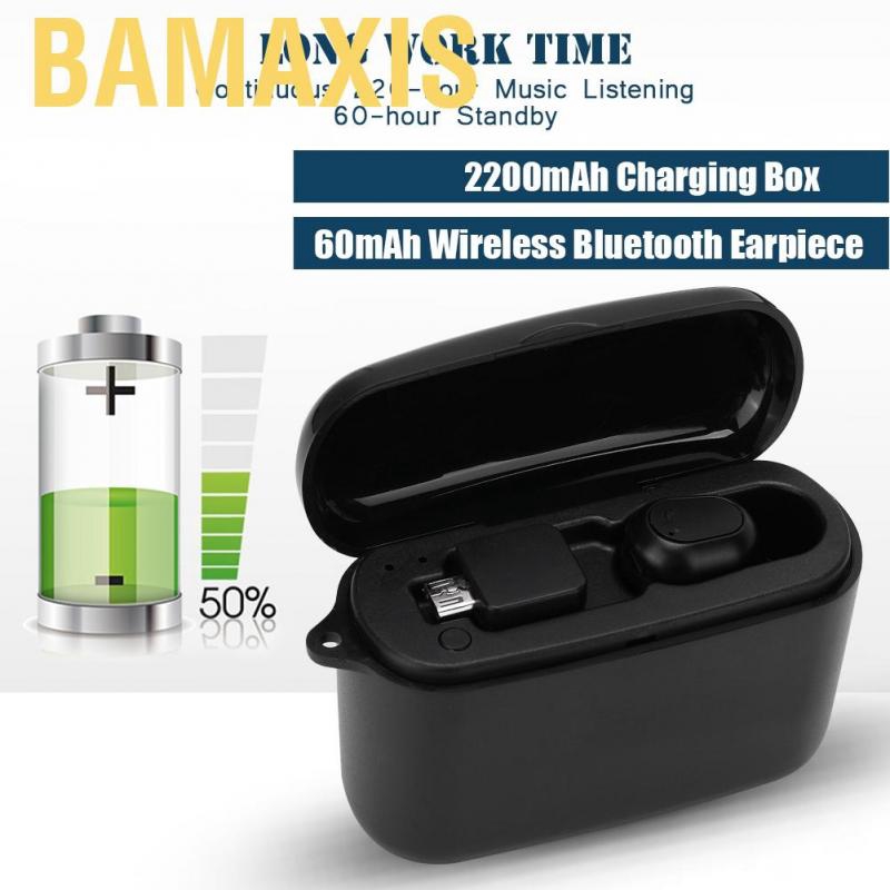 Tai Nghe Nhét Tai Bamaxis 220-hour Kèm Hộp Sạc 2200mah