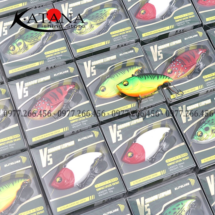 Mồi Câu lure EliteLure V5 Shadow Leopard