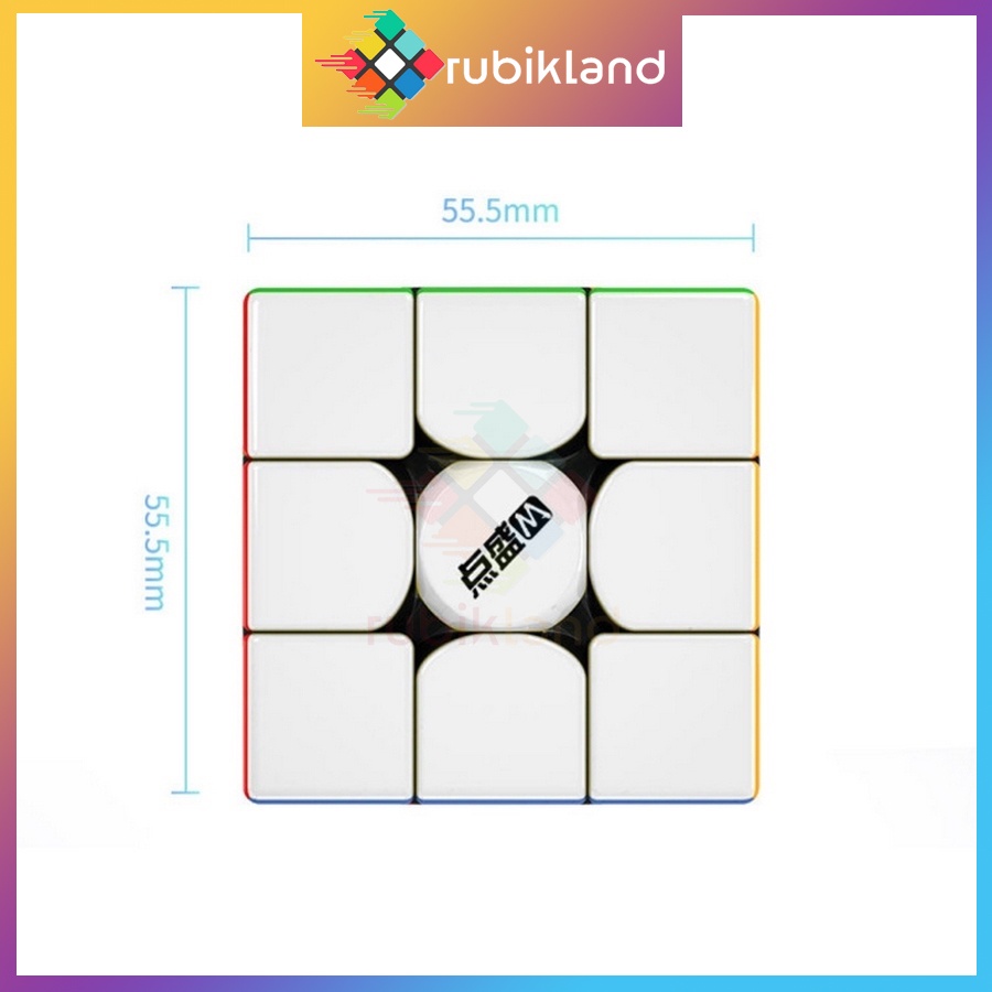 Rubik DianSheng Solar S3M 2021 Stickerless Rubic 3x3 Có Nam Châm 3 Tầng Đồ Chơi Trí Tuệ