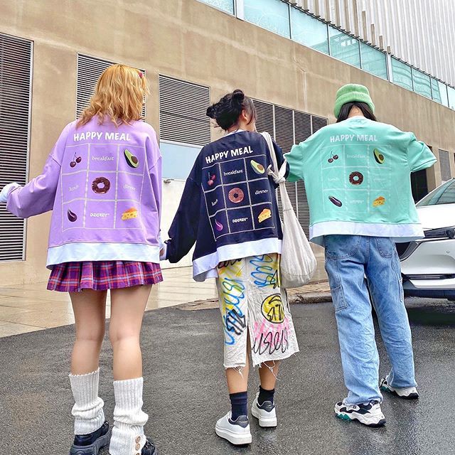 Áo Khoác Cardigan Happy Meal Degrey tay dài unisex | BigBuy360 - bigbuy360.vn