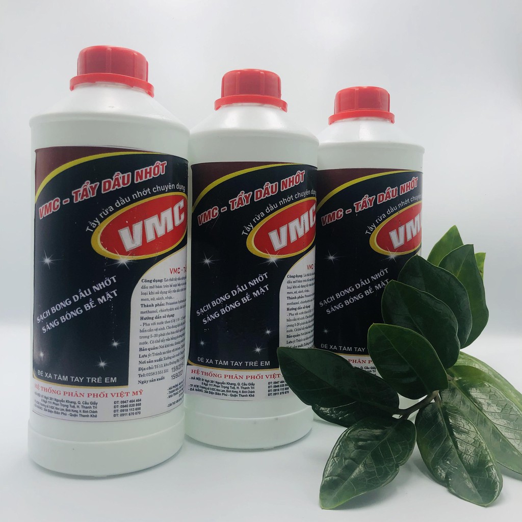 ĐÁNH BAY CÁC VẾT DẦU NHỚT TRÊN MỌI BỀ MẶT VỚI SIÊU TẨY DẦU NHỚT VMC