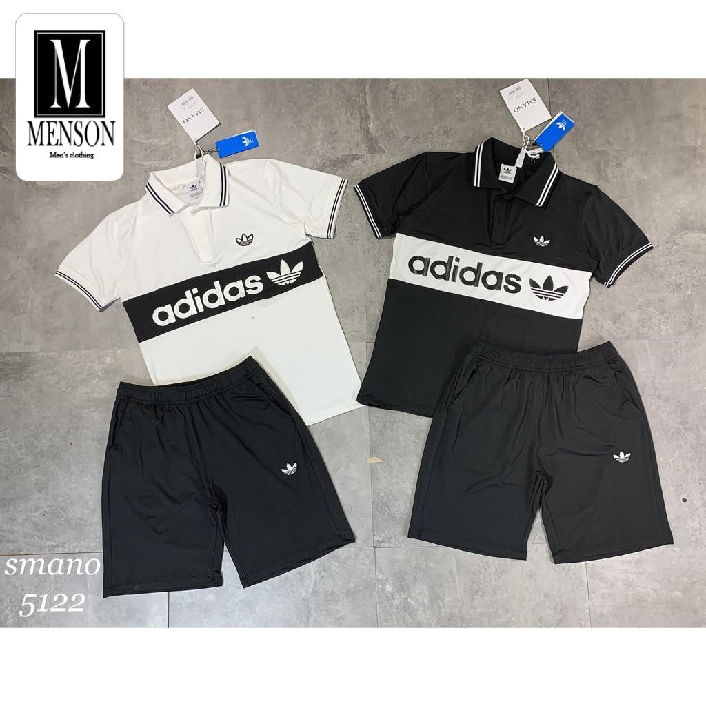 Đồ Bộ Nam cao cấp mùa hè chất mát - Bộ thể thao nam cổ tròn ngắn tay, co giãn thoáng mát MENSON L79