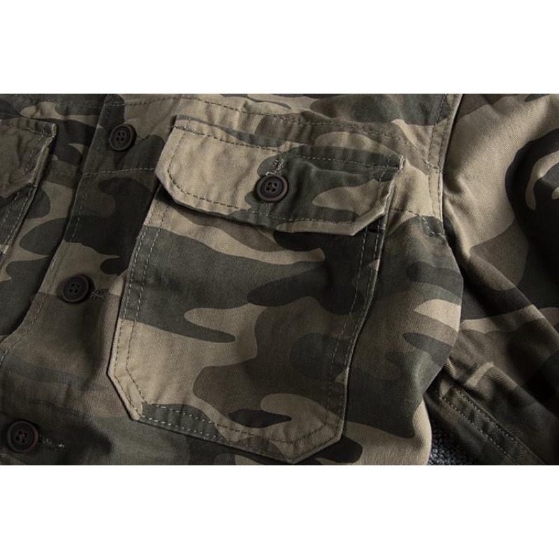 Áo sơ mi_khoác kaki CHYAF chiến thuật_dã ngoại