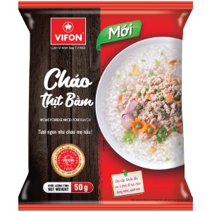 Cháo Thịt Bằm / Cá / Gà VIFON 50g (sản phẩm mới ra mắt của Vifon)