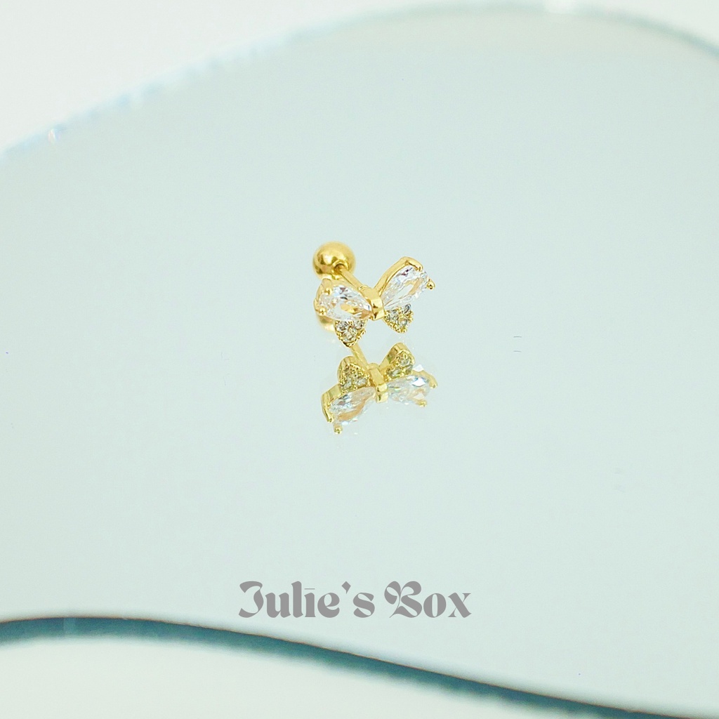 [COMBO] Tiết Kiệm 10-15K Set Khuyên Tai Nam Titan Unisex Không Đen Không Ngứa Không Gỉ Sét Không Dị Ứng julies box