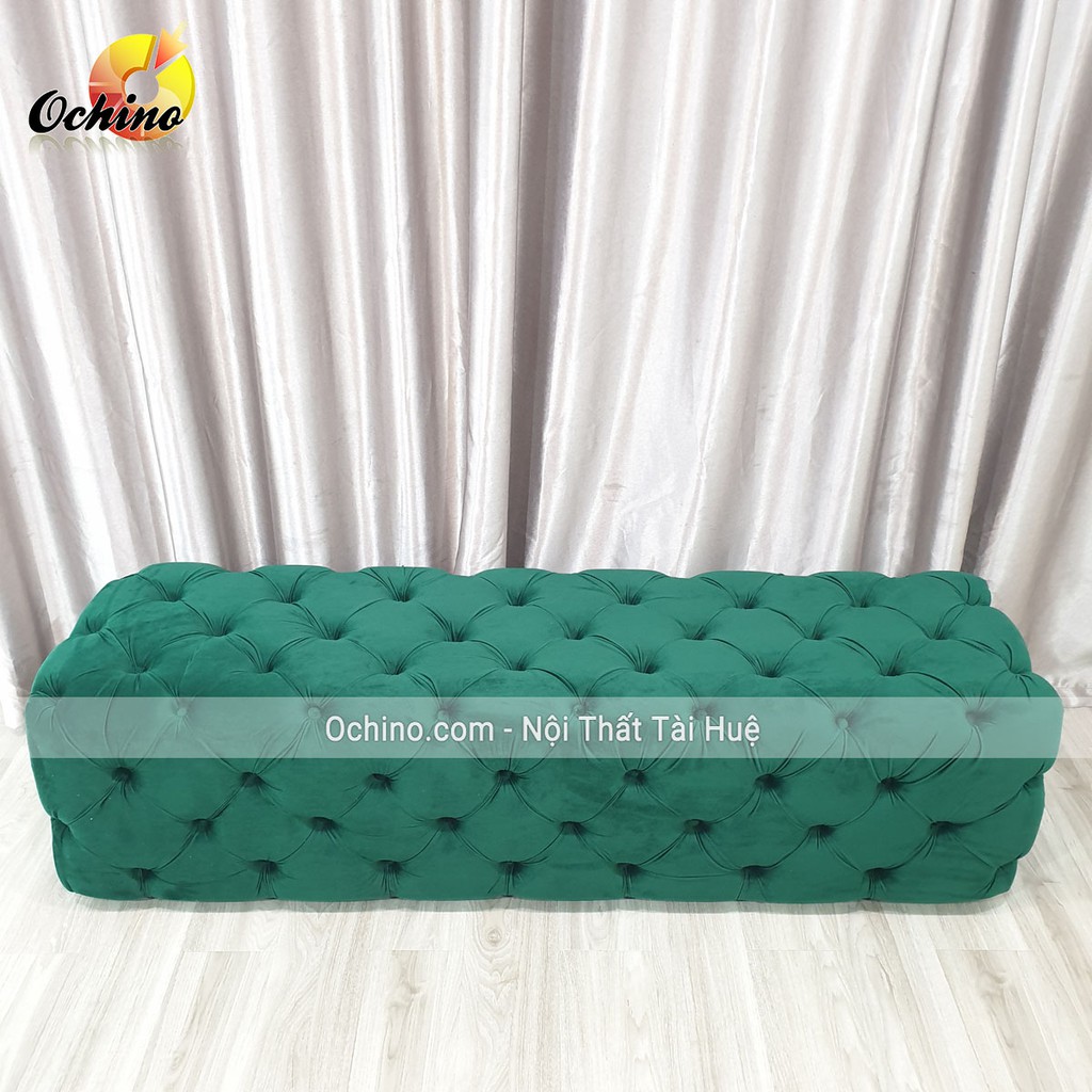 Ghế Dài Sofa Nhún Cổ điển cao cấp size 1m (Ảnh thật và video)