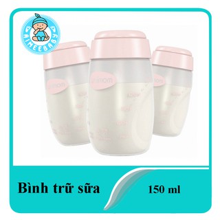 BÌNH TRỮ SỮA MẸ (ĐỰNG SỮA MẸ) UNIMOM - 150ML (BỘ 3 BÌNH)