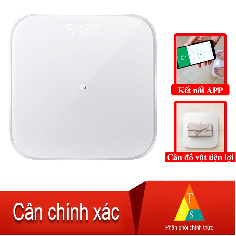 Cân thông minh Xiaomi Mi smart scale 2 - Bác Sĩ Gia Đình, Trợ Lý Sức Khỏe