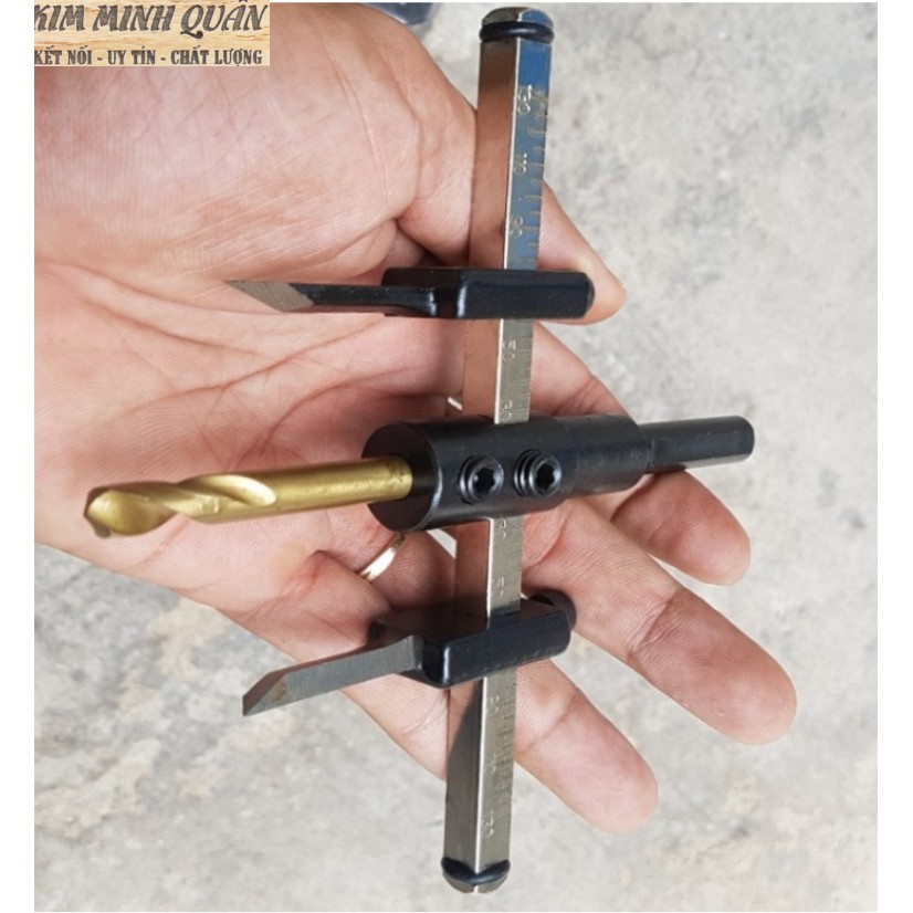 Bộ Khoét Gỗ , Thạch Cao 30~120mm Công Nghệ JAPAN BA0061 BUDDY