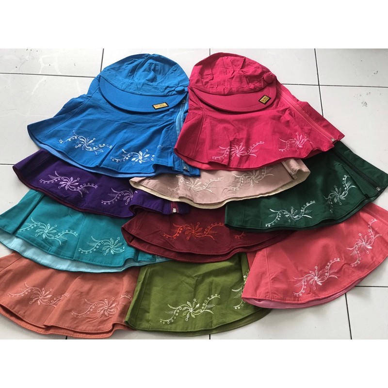 Nón khẩu trang rộng vành 2 lớp cao cấp | BigBuy360 - bigbuy360.vn