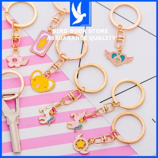 Móc khóa trang trí túi xách 💕𝑭𝒓𝒆𝒆𝒔𝒉𝒊𝒑💕 hợp kim nhiều hình cute Birdbook