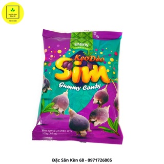Kẹo sim đặc sản Phú quốc ngon lạ tốt cho sức khỏe 1 gói chỉ 100g