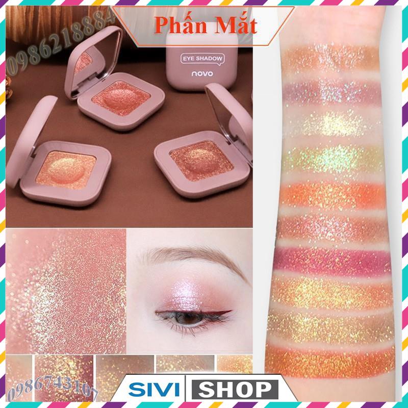 Phấn mắt nhũ lấp lánh Novo Eye Shadow