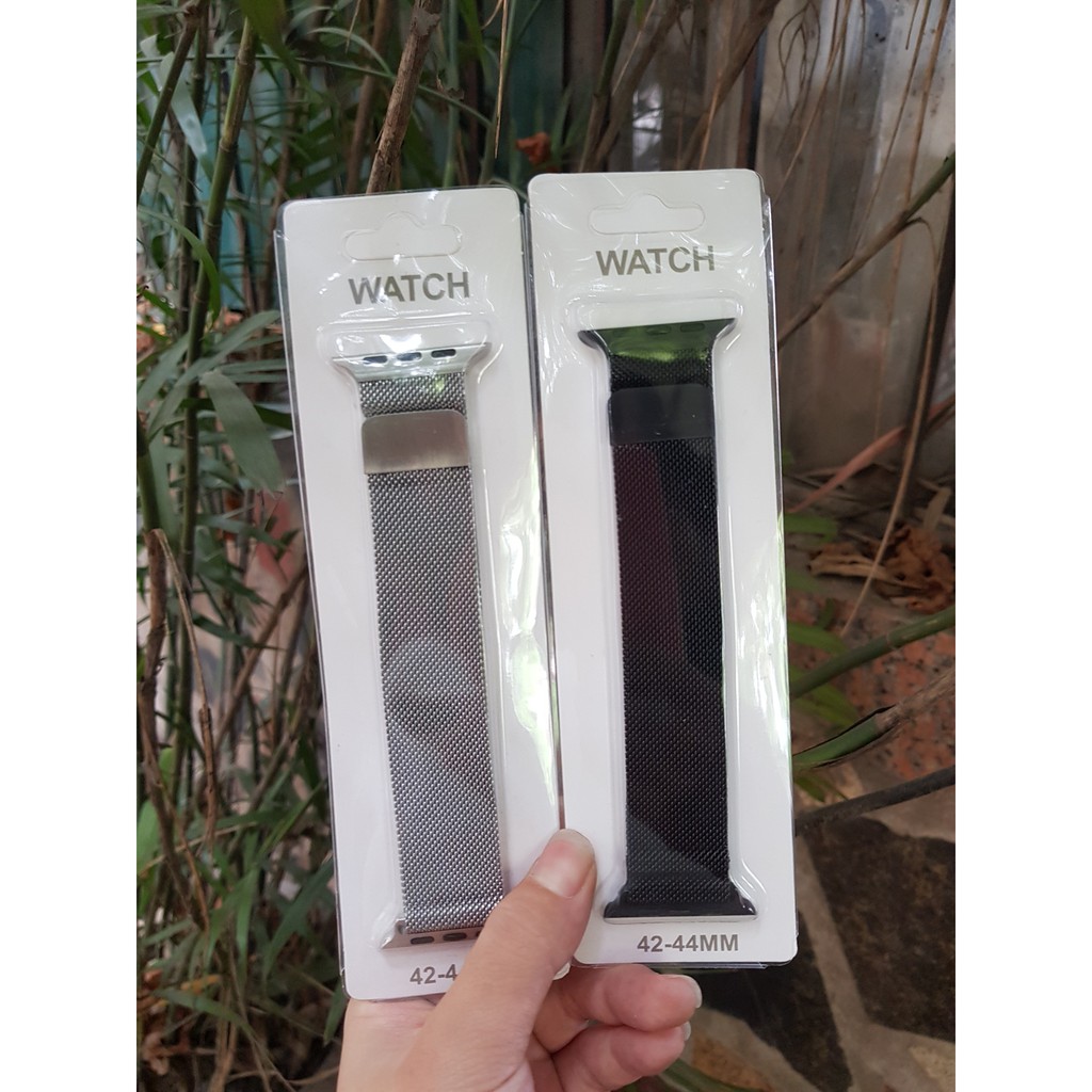 Dây thép Milan Apple watch size 38/40 + 42/44 (kèm hộp như hình)